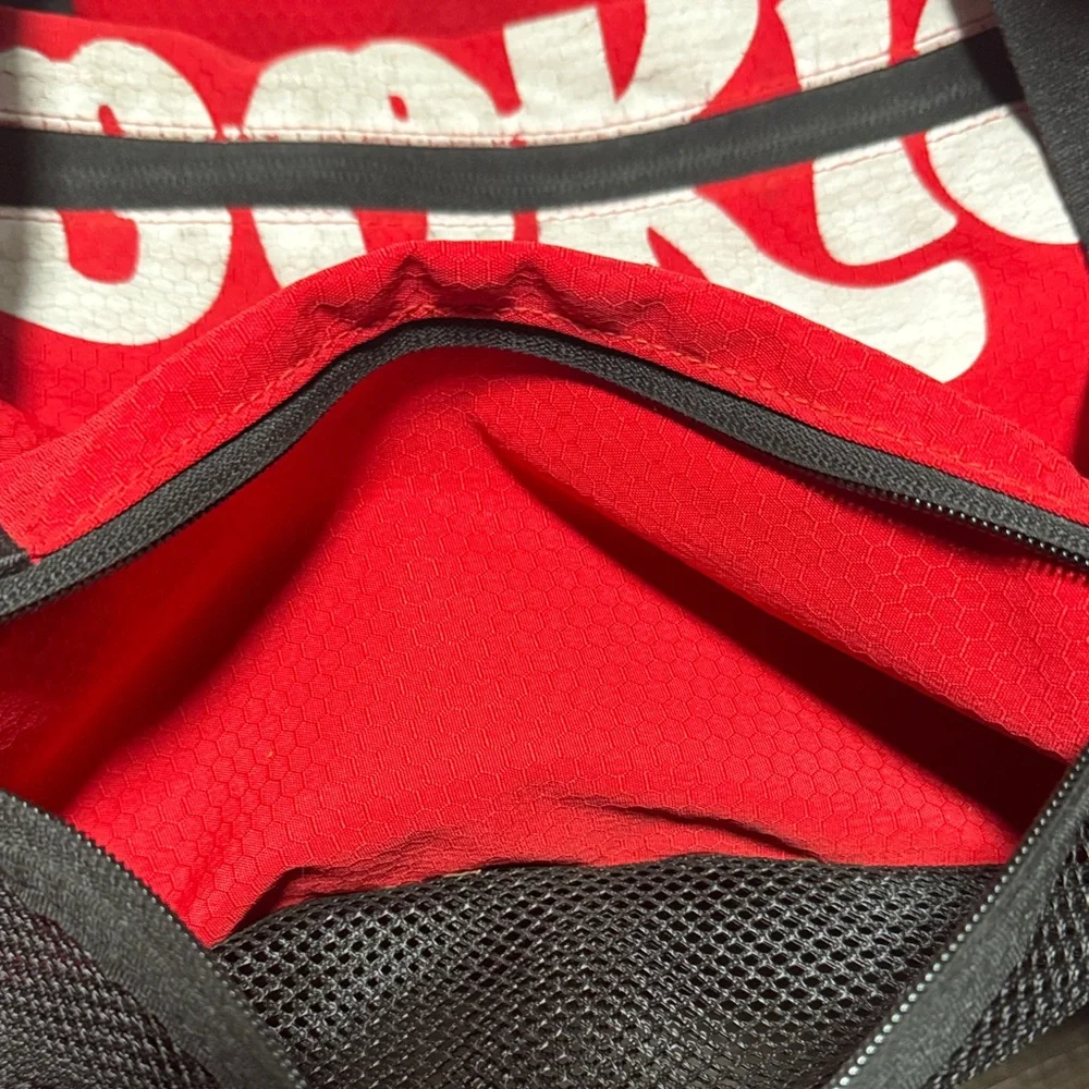 Red Sports Duffel Bag